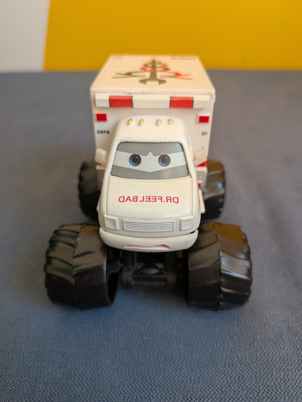 Dr. Feel Bad monster truck disney cars lightning mcqueen